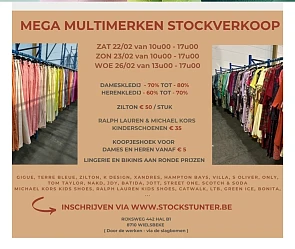 Mega Multimerken stockverkoop