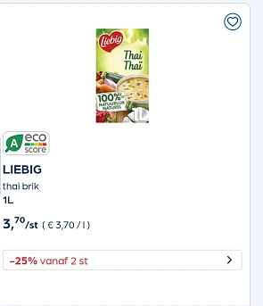 Collect&go LIEBIG thai brik 1L