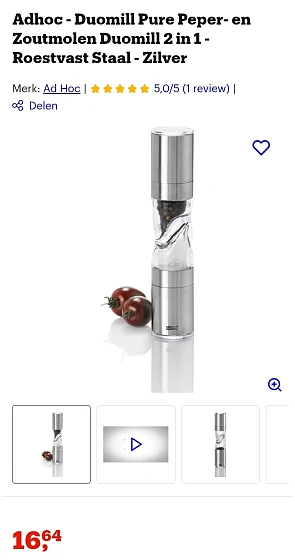 AdHoc Duomill Pure 2 in 1