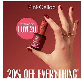 20% korting bij Pink Gellac!