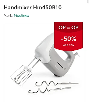 Moulinex handmixer