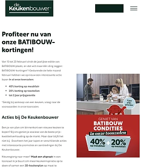 De keukenbouwer