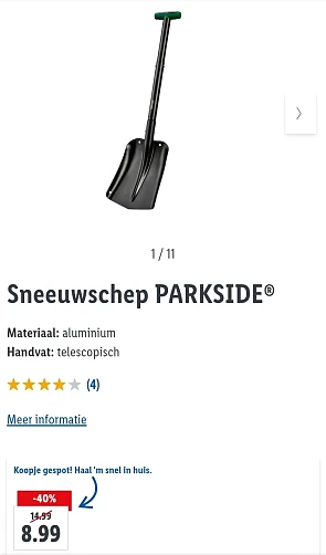 Sneeuwschep PARKSIDE®