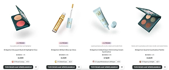 2+2 gratis 👄 make-up van Kiko Milano