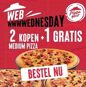 Pizzahut woensdag