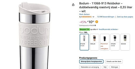 bodum reisbeker