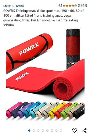 POWRX Trainingsmat