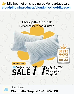 1+1 Cloudpillo Original 🛏️