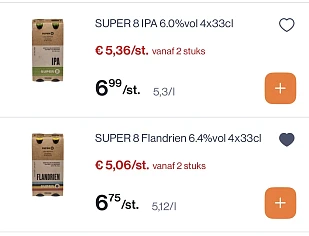 Super 8 bier flandrien en ipa