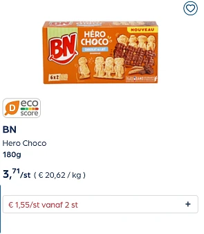 Collect&go BN Hero Choco 180g