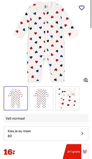 2+1 selectie kleding