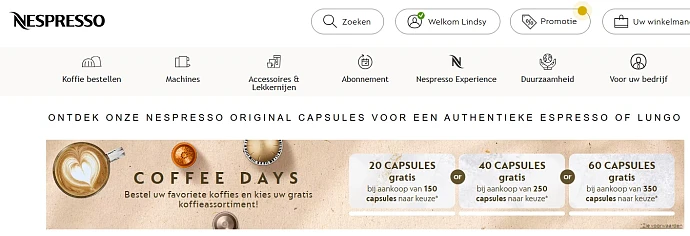 Coffee Days deals ☕ Nespresso 🤎