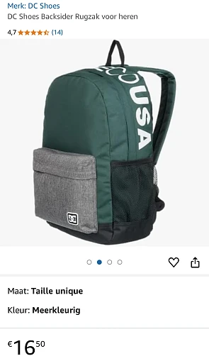 DC Shoes Rugzak