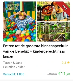 Binnenspeeltuin Tarzan & Jane