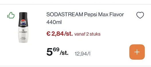 Sodastream siroop