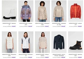 EA7 Emporio Armani + Armani Exchange tot 75% korting!
