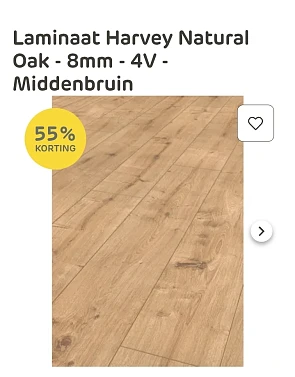 Laminaat Harvey Natural Oak