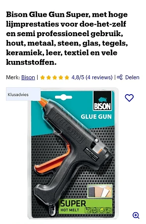 Bison Glue Gun Super