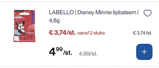 Labello Disney Minnie lipbalsem