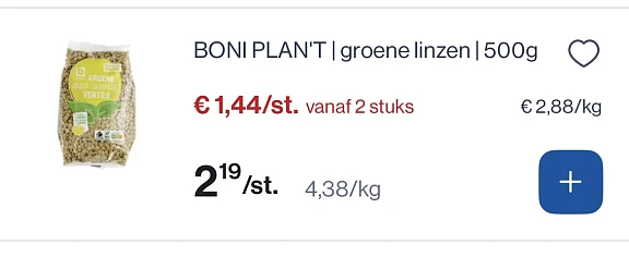 Boni plan’t
