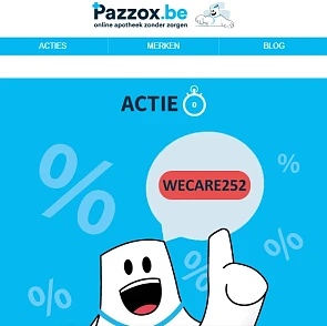 gratis verzending pazzox