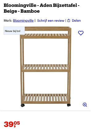 Bloomingville Bijzettafel