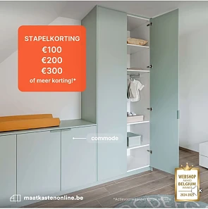 ACTIE: Stapelkorting op al je kasten! 🎁✨