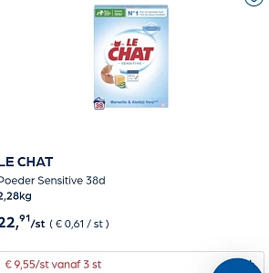 Collect&go le chat poeder