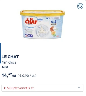 Collect&go le chat discs