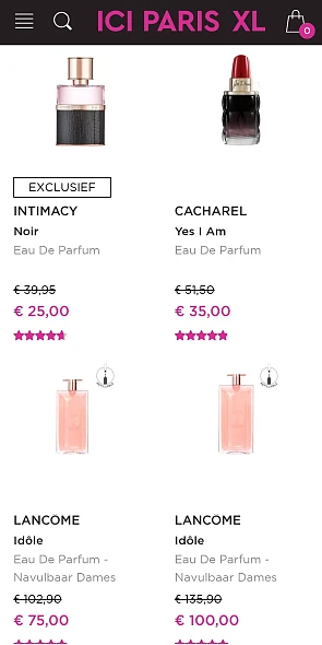 Ici Paris XL super deals tot 40%