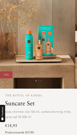 Rituals Suncare Set Rituals 50%