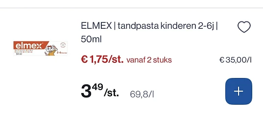 Elmex tandpasta