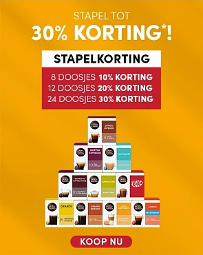 Stapelkorting tot -30%