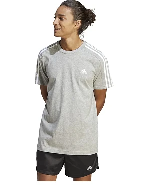 adidas Essentials Single Jersey 3-Stripes Tee heren T-shirt met korte mouwen