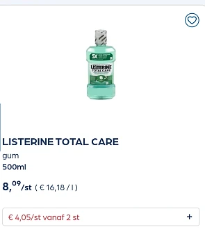 Collect&go LISTERINE