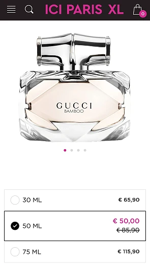 Ici Paris XL bamboo gucci