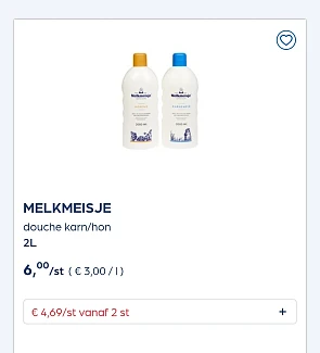 MELKMEISJE Colruyt honing of karnemelk