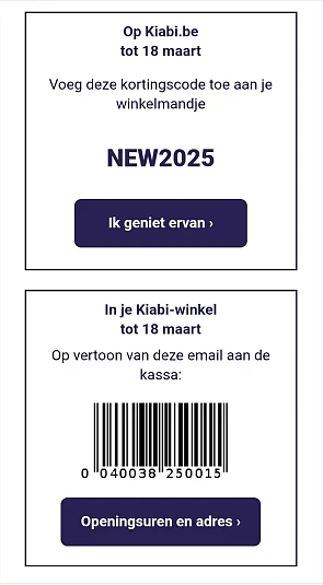 -50% op de Nieuwe Collectie​
