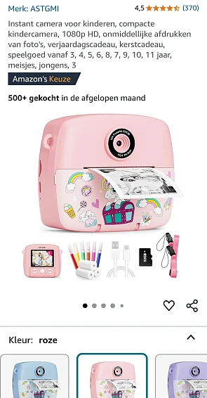Instant Camera voor kinderen 📸