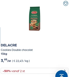 Collect&go DELACRE Cookies