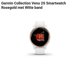 Garmin Collection Venu 2S met 33% korting bij Fnac
