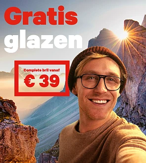 Actie gratis glazen Hans anders