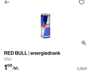 Colruyt red bull 25cl