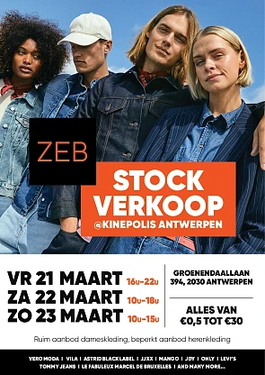 Zeb stockverkoop