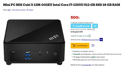 MSI Cubi 5 12M-001EU