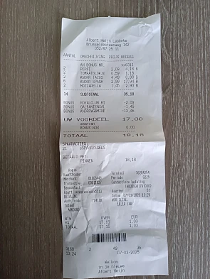 Albert Heijn galbani mozzarella 1+1