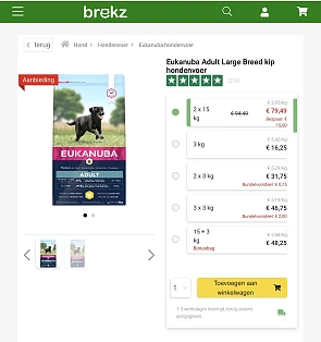 Eukanuba hondenvoer