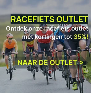 35% korting op racefietsen