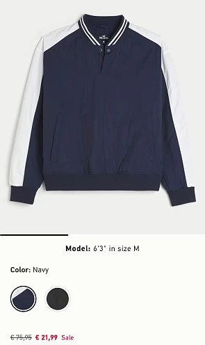 Mannen tussenjas hollister