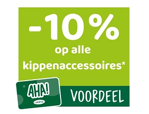 Wees er als de kippen bij bij Horta!
